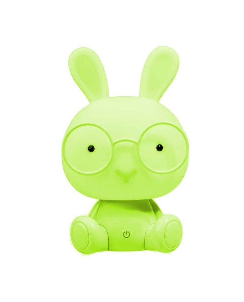 LED nachtlamp - Konijn - Groen - Warm wit LED nachtlamp - Konijn - Groen - Warm wit